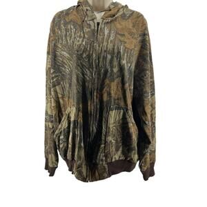 Vintage Walls Blizzard Pruf Full Zip Hoodie Made in USA Mens 2XL